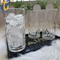 Bộ 6 ly thuỷ tinh 420ml ly uống sinh tố - ly whisky
