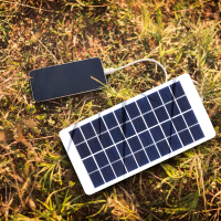 20W 5V Portable Solar Battery Charger Type-C Battery Charger Solar Panel Mobile Power Supply Courtya