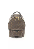 Louis Vuitton 二奢 Pre-loved Louis Vuitton palm springs Backpack PM monogram rucksack PVC leather Brown black