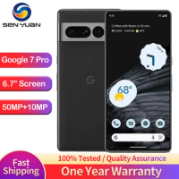 Original Google Pixel 7 Pro 5G Smartphone 6.7" 12GB RAM 128/256GB ROM Mobile NFC Octa Core Google Tensor G2 Cell Phone