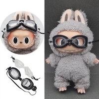 Kính nhựa dễ thương, 8cm, Thích hợp cho Kính Labubu, 15cm, Màu macaroon, 60cm Búp bê BJD và 1 / 3 Bú