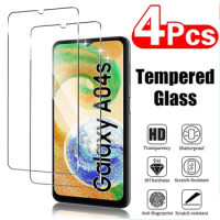 2/4Pcs HD Tempered Glass For Samsung Galaxy A04S Core A12 A13 A14 A34 A23 A24 A05 A05S 5G Screen Protector Glass
