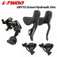LTWOO GRT12-Disc 1x12s Road Hydraulic Disc Brake Gravel Groupset Carbon Fibre, 5 kit, Benchmark GRX