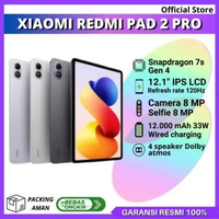 XIAOMI REDMI PAD 2 PRO 5G 8/256 GB - XIAOMI REDMI PAD 2 PRO 5G 6/128 GB - BATERAI JUMBO 12.000 GB -
