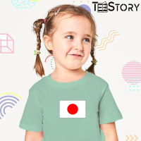 JAPAN FLAG SERIES WORLD CUP BENDERA JEPANG LUCU KIDS KAOS ATASAN BAJU T-SHIRT FASHION ANAK PEREMPUAN