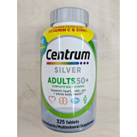 美國Centrum 銀善存綜合維他命(適合50嵗以上人仕), 325粒裝 (平行進口)  
