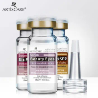 ARTISCARE Aging &amp; Beauty Eyes Serum SET Anti Dark Circles Wrinkles Removal Coenzyme Q10 Six Peptides cream 3Pcs