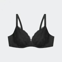 Sorella Bra Aster Lace Wired Full Cup D S11-30137D 40D/090 Black