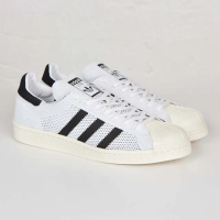 【adidas 愛迪達】SUPERSTAR 80S PK 白色 男鞋(S77440)