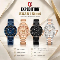Jam Wanita Expedition E6381 RANTAI 38mm Rose