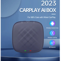 8+128G CarPlay Ai Box Plus Android 13 Wireless Android Auto&amp;CarPlay QCM6125 FOTA Upgrade For VW Audi Kia Fiat Ford