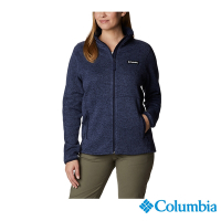 Columbia 哥倫比亞 女款- 快排刷毛外套-深藍 UAR05690NY/FW22