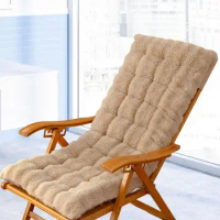 Chaise Lounge Cushion Soft Comfortable AntiSlip Lounge Chair Cushion for Desk Chair Garden Beach Indoor Furniture 15.7x39.4inch