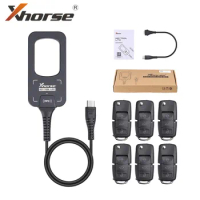 Xhorse VVDI BEE Key Tool Lite Frequency Detection Transponder Clone Work on Android Phone Get Free 6pcs XKB501EN Remotes