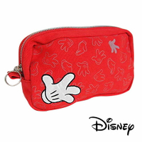 【日本進口】米奇 Mickey 帆布 筆袋 鉛筆盒 收納包 迪士尼 Disney - 519074