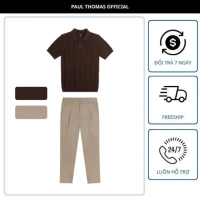 Set Đồ Bộ PAUL THOMAS Old Money Chất Liệu Cao Cấp Co Giãn Thấm Hút Mồ Hôi