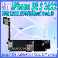 Motherboard For iPhone SE 3 2022 Unlocked Motherboard 64gb Mainboard With system 256gb Logic Board 128gb Full Function replace