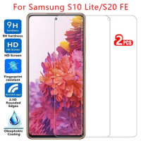 protective tempered glass for samsung s20 fe 5g s10 lite screen protector galaxy s20fe s10lite s 10 10s light 20 20s fan edition