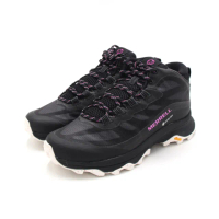 【MERRELL】女 MOAB SPEED MID GORE-TEX防水郊山健行中筒鞋 女鞋(黑紫)