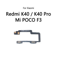 5PCS/Lot For Xiaomi Redmi K40 Game Version K40S / K40 Pro / Mi POCO F3 Volume Button Switch Mute Button On / Off Flex Cable