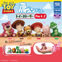 全套6款 日本正版 玩具總動員 倚肩公仔 P2 扭蛋 轉蛋 倚肩睡眠公仔 靠肩睡眠 睡眠公仔 胡迪 熊抱哥 TAKARA TOMY - 083723