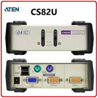 ATEN 宏正 CS82U 2埠PS/2-USB KVM多電腦切換器 CUBIQ 2 PORT USB&amp;PS2 KVM SWITCH
