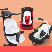 Baby Stroller Cushion Car Seat Insert Baby Stroller Seat Cushion Pillow Mattress Breathable Mesh Liner Mat Pram Thermal Mattress