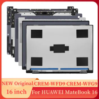 Laptop Screen LCD Back Cover Palmrest Top Case Bottom Case For HUAWEI MateBook 16 CREM-WFD9 CREM-WFG9 Laptops Case Silver Gray