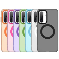 Sarung pengecas tanpa wayar untuk Samsung Galaxy A06/A16/A26/A36/A56 — penutup silikon matte mewah b