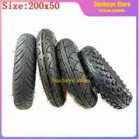 200x50 / 8x2" Inch Outer Tire Inner Tube for Electic Scooter Motorcycle ATV Moped Parts 8 Inches Wheelchair Wheel Tyre