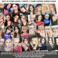 [CARD LOMO] Thẻ ảnh photocard AESPA Album thứ 2 (Armageddon): Karina, Giselle, Winter và Ningning ca