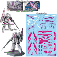 for MSZ-006-3 Zeta 3 The Base Limited and Z III ver GFT (Clear) Color Water Slide Pre-cut UV Light-reactive Detail Decal Sticker