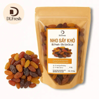 Nho khô chile DLFresh nho khô mix vị, nho sấy khô không đường 350g