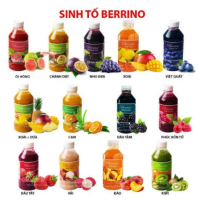 [BAO BÌ MỚI] Sinh Tố Berrino Hoa Quả Các Vị Lọ 1L (Berrino Crush)