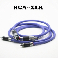 古河 FA-αS22 單晶銅 卡農轉RCA音頻信號線音響XLR公母平衡線