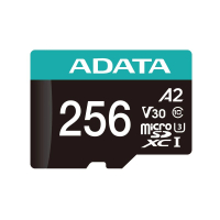 Adata Premier Pro microSD 記憶卡 (256GB / UHS-I / V30 / 100/85 MB/s)(RM-AMV3256)