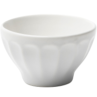 《EXCELSA》直紋餐碗(白10cm) | 飯碗 湯碗