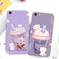 [GC018] Silikon untuk OPPO F1s A59 A71 A83 A37 A39 A57 Lama  Motif GAMBAR BOBA UNGU - Case Kekinian 