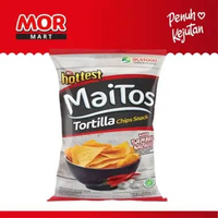 MRHOTTEST MAITOS Totrilla Chips Rasa Sambal Balado Keripik Tortilla 140 G