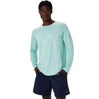 【asics 亞瑟士】ACTIBREEZE™ 長袖上衣 男款 海外版 訓練上衣(2031E677-306)
