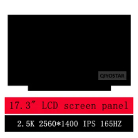 17.3" Slim LED matrix For Acer Nitro 17 AN17-51-71ER laptop lcd screen panel WQHD 2560*1440p 2.5K165HZ IPS