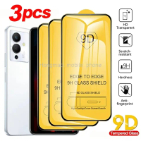 3Pcs 9D HD mobile phone screen protector tempered glass film For Vivo Y20 Y20A Y20S Y12A Y12S Y17S Y