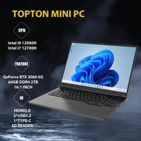 2023 Hot Powerful Gaming Laptop i9 12900H NVIDIA RTX 3060 6G 16 inch 2.5K IPS Windows 11 PCIE4.0 Notebook Gamebook WiFi6 BT5.2