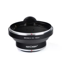 K&amp;F Concept Bronica SQ-Nikon Adapter for Bronica SQ Mount Lens to Nikon F AI Mount Camera d3500 d5300 d5600 d750 Lens Adapter