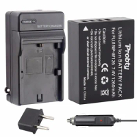 Probty NP-W126 NP W126 NPW126 Battery + Charger kit for Fujifilm HS30EXR X-A1 X-A2 X-A3 X-E1 X-E2 X-E2S X-M1 X-Pro1 X-T1 X-T10