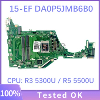 Mainboard For HP 15-EF 15S-ER 15S-EQ Laptop Motherboard DA0P5JMB6B0 With Ryzen 3 5300U / Ryzen 5 5500U CPU 100%Full Working Well