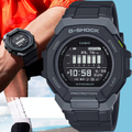 CASIO GBD-300-1 G-SHOCK G-SQUAD GPS多功能運動藍芽手錶 黑色 47.4mm