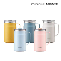 ♚LocknLock แก้วน้ำเก็บอุณหภูมิ Metro Mug ความจุ 600 ml. รุ่น LHC4282♧ใช้งานง่าย