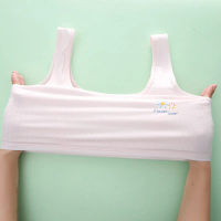 Puberty Teenagers Wireless Vest Girl's Bra for Girls Students Kids Children Students Underwear 9-12Y