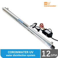 Coronwater 12GPM SDE-055 Ultr aviolet Water Filter With Flow Switch For Water Purifier